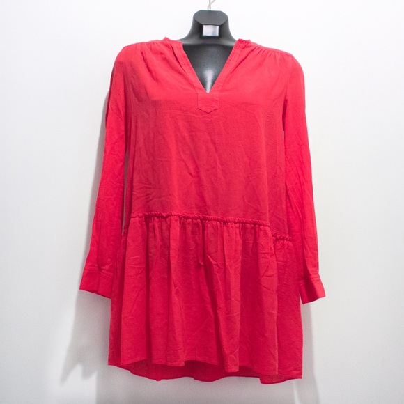 BCBGMAXAZRIA Lauryn Lipstick Red Dress - Picture 4 of 15